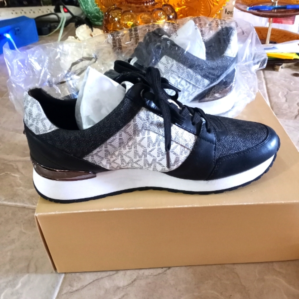 MK Logo Sneakers